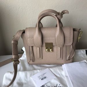 3.1 Philip Lim Pashil Mini Satchel Cashew